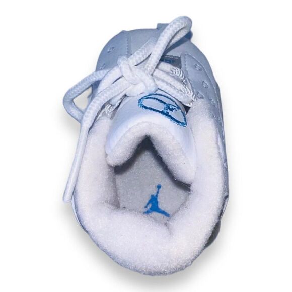 Air Jordan Retro 13 XIII 2004 White / Grey / University Blue 310274-103 Infant 2 - Picture 9 of 11